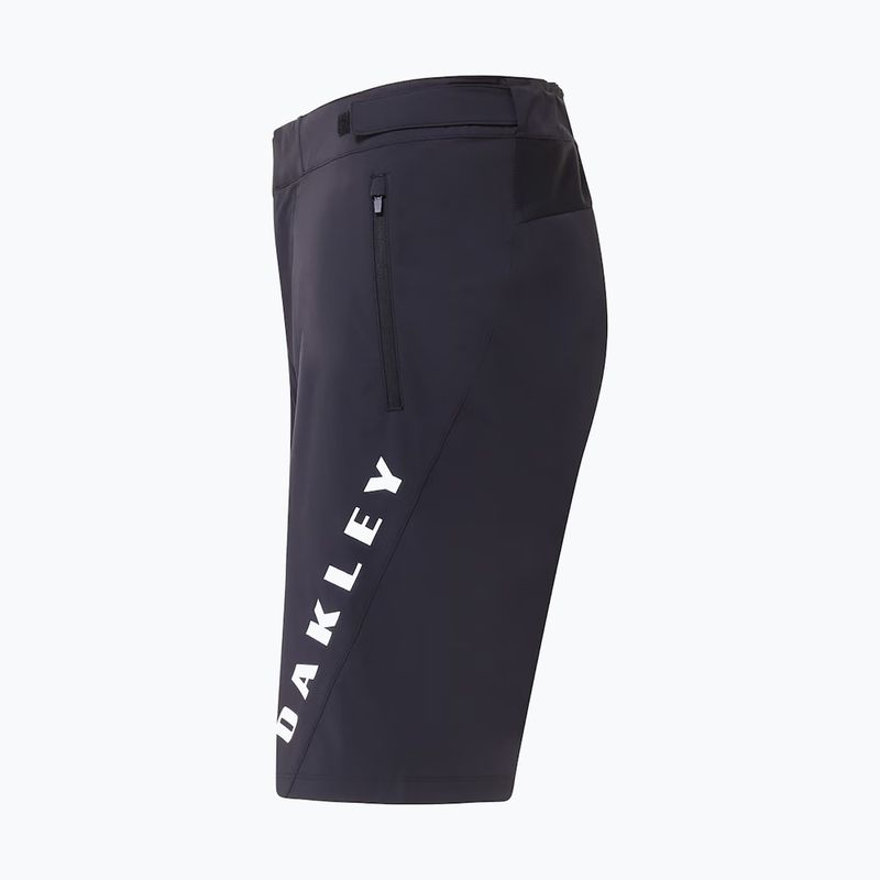 Men's Oakley Free Ride Lined blackout cycling shorts 6