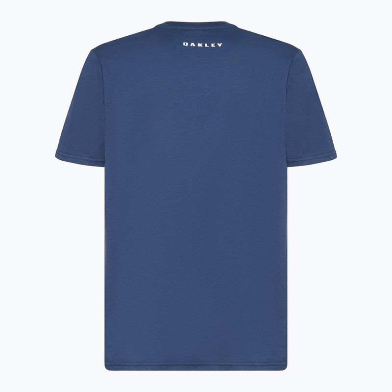 Men's Oakley Bark Ellipse Tee abyss shirt 2