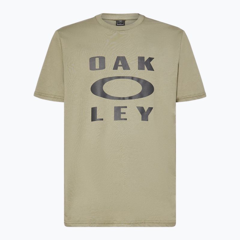 Men's Oakley Bark Ellipse T-Shirt boulder green