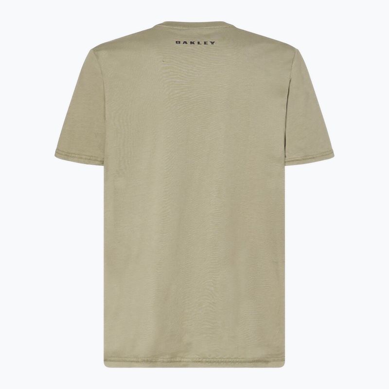 Men's Oakley Bark Ellipse T-Shirt boulder green 2