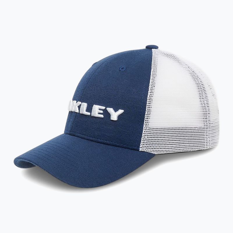 Men's Oakley Heather New Era Bark Logo abyss baseball cap