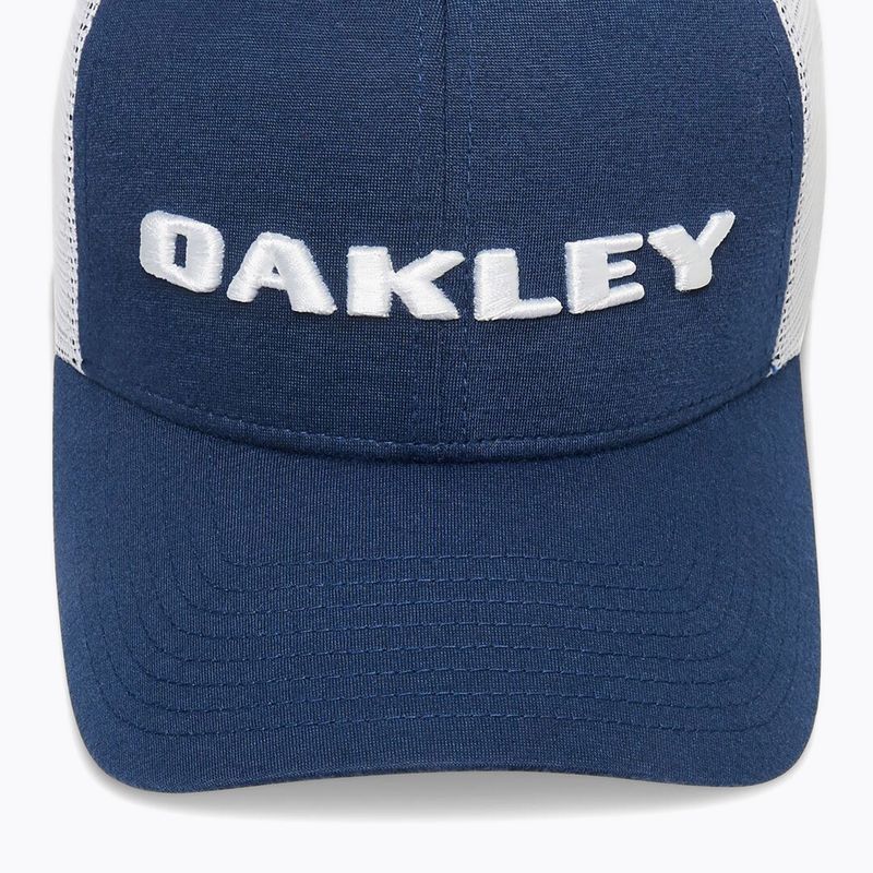 Men's Oakley Heather New Era Bark Logo abyss baseball cap 3