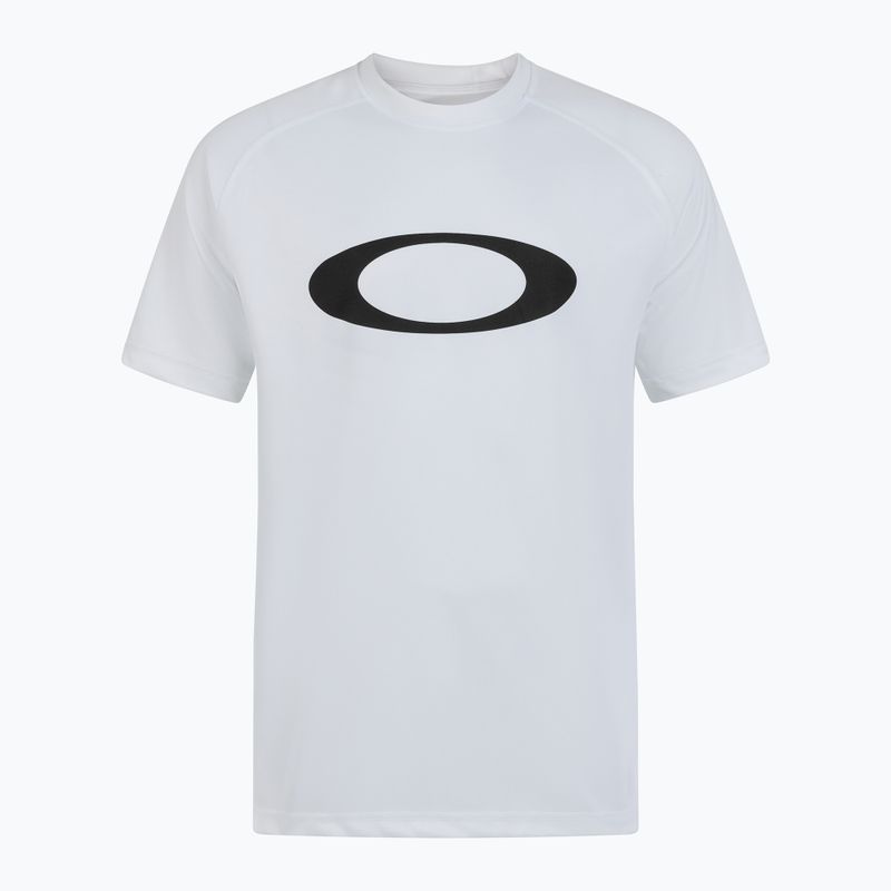 Men's Oakley Rashguard Swim Shirt white