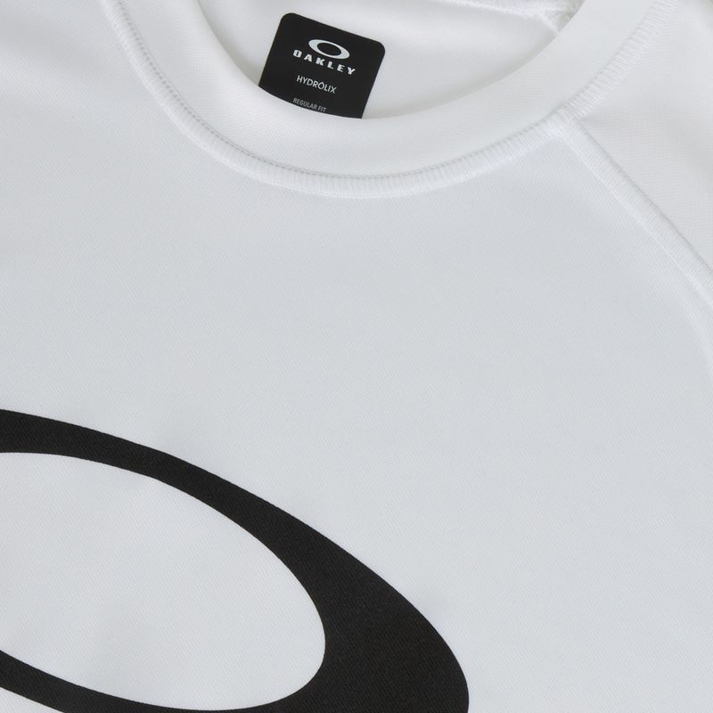 Men's Oakley Rashguard Swim Shirt white 3