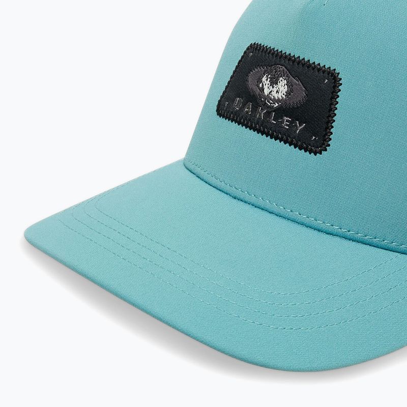 Men's Oakley Patch Ellipse Tracker dark pacific baseball cap 3