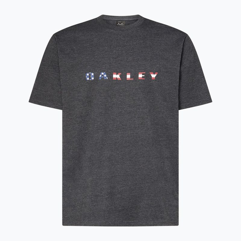 Men's Oakley Bf Oakley Bark Tee dark grey hthr t-shirt