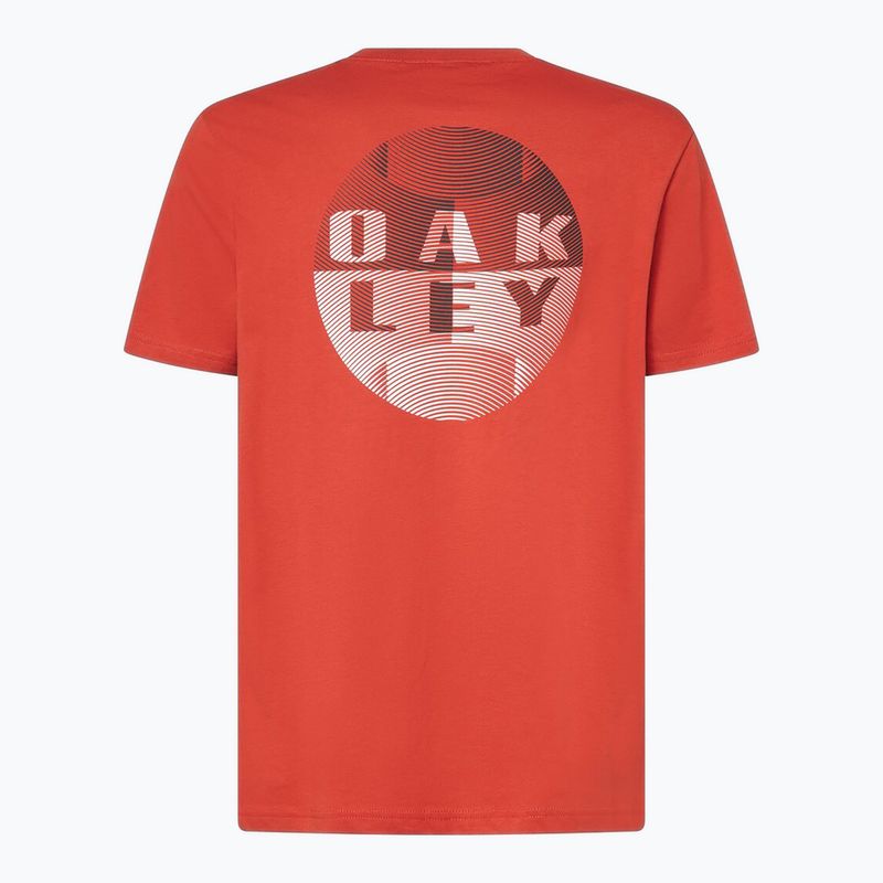 Men's Oakley Graphic Tee flame red 2