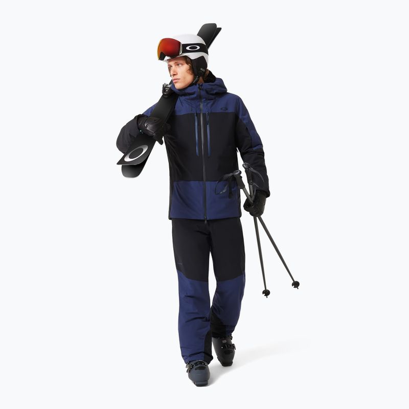 Men's ski jacket Oakley Canopy Pro Insulated abyss/black 2