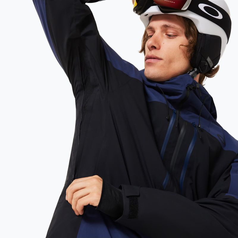 Men's ski jacket Oakley Canopy Pro Insulated abyss/black 5