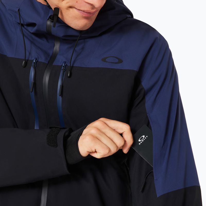 Men's ski jacket Oakley Canopy Pro Insulated abyss/black 6