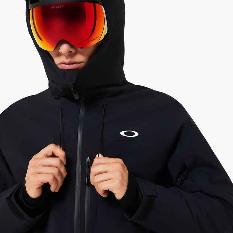 Men's ski jacket Oakley Canopy Insulated blackout 4