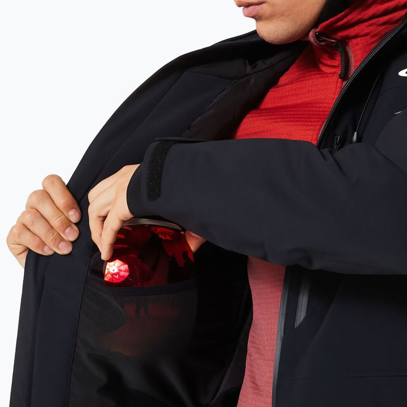 Men's ski jacket Oakley Canopy Insulated blackout 9