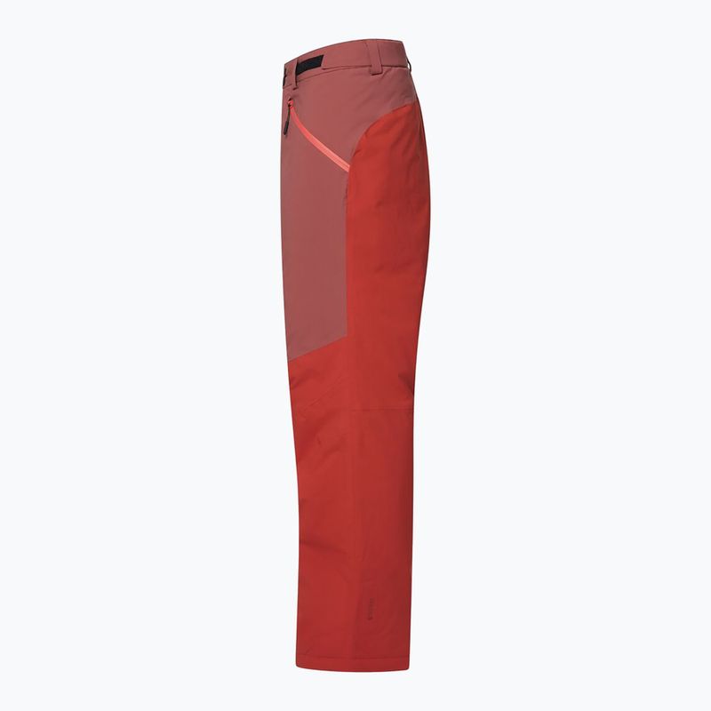 Men's ski trousers Oakley Canopy Pro Insulated flame red/rosewood 10