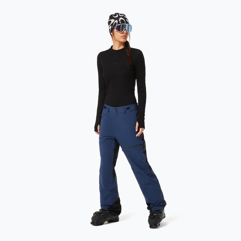 Women's thermal longsleeve Oakley Spruce Wool Base Layer blackout 2