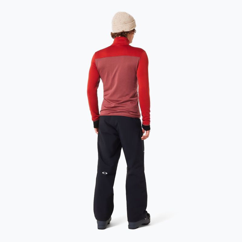Men's sweatshirt Oakley Canopy FZ flame red 3