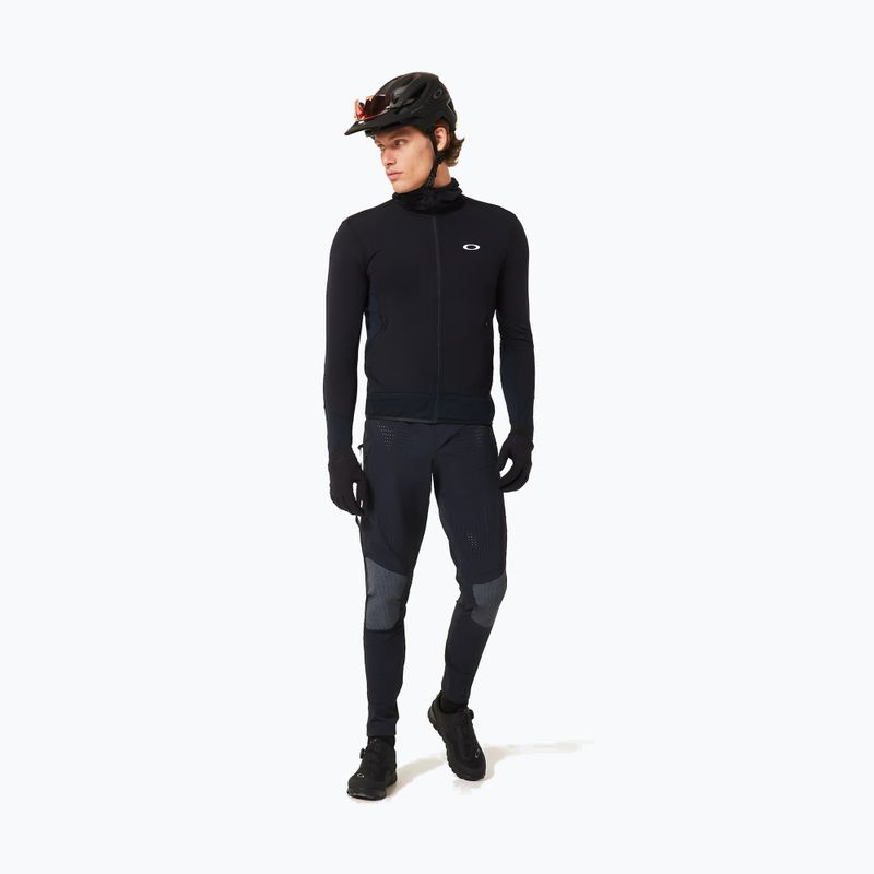 Cycling sweatshirt Oakley Canopy Full Zip Hoodie blackout 2
