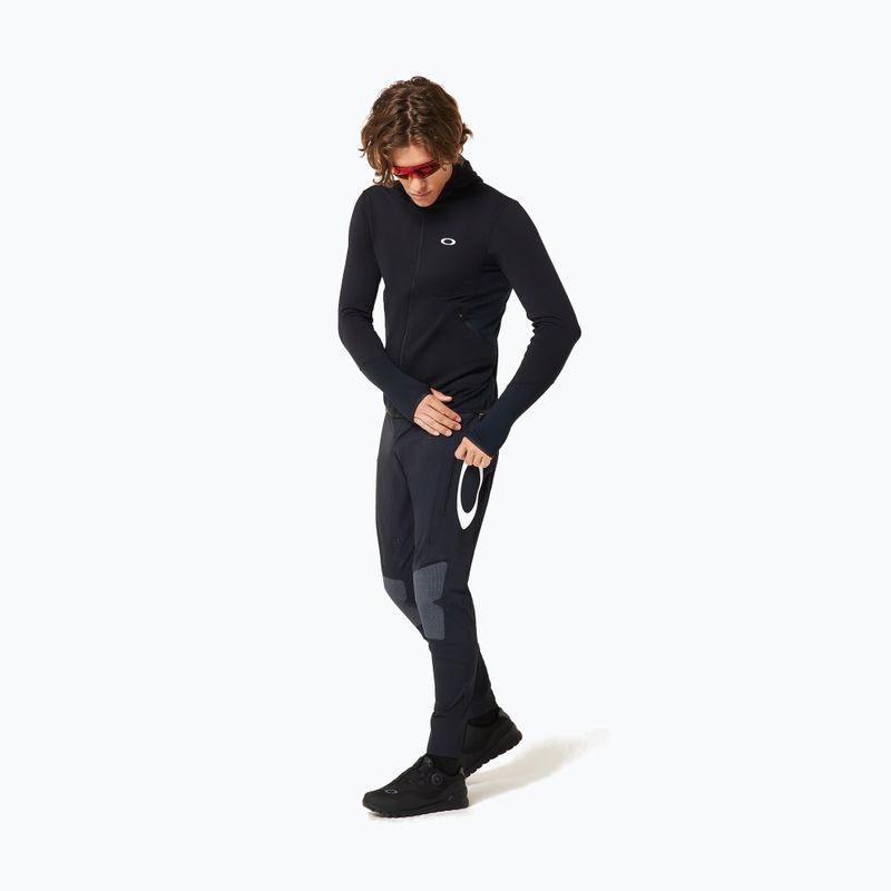 Cycling sweatshirt Oakley Canopy Full Zip Hoodie blackout 4