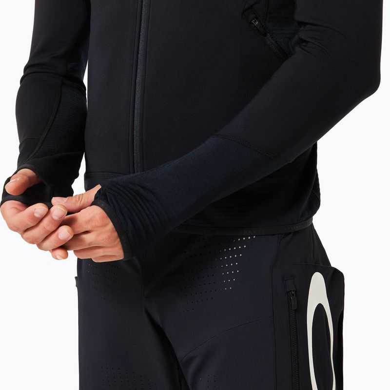 Cycling sweatshirt Oakley Canopy Full Zip Hoodie blackout 6