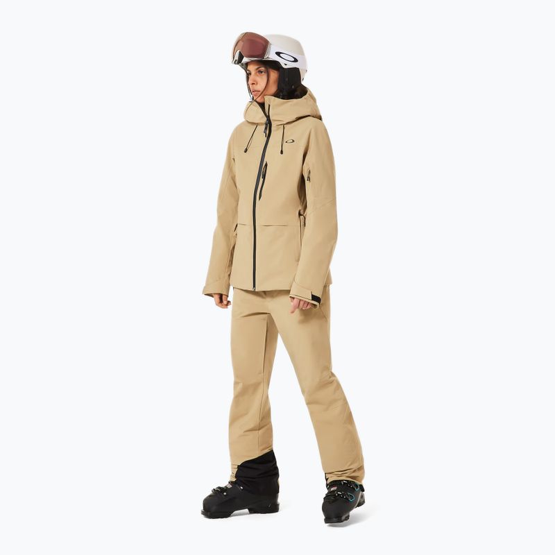 Women's ski jacket Oakley Canopy Insulated pebble 4