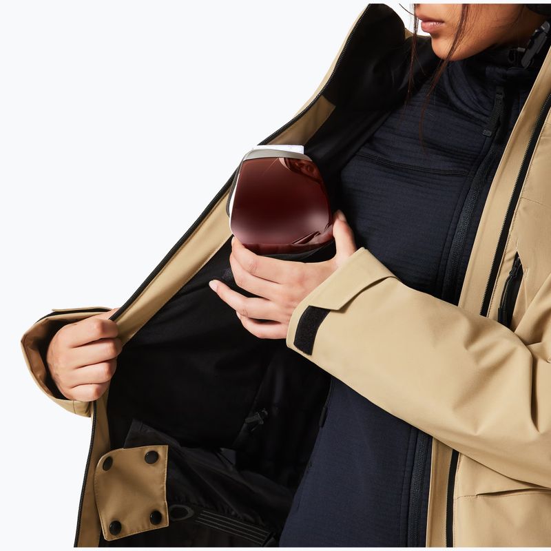 Women's ski jacket Oakley Canopy Insulated pebble 11