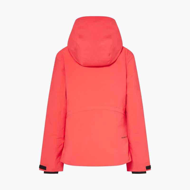 Women's ski jacket Oakley Canopy Insulated hibiscus red 12