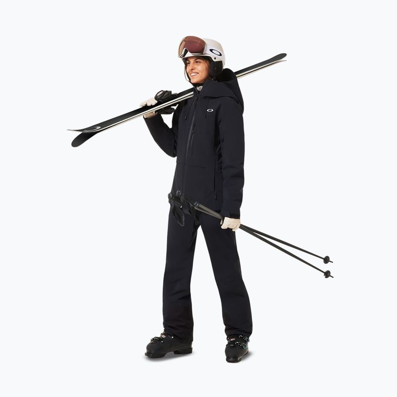 Women's ski jacket Oakley Canopy Insulated blackout 2