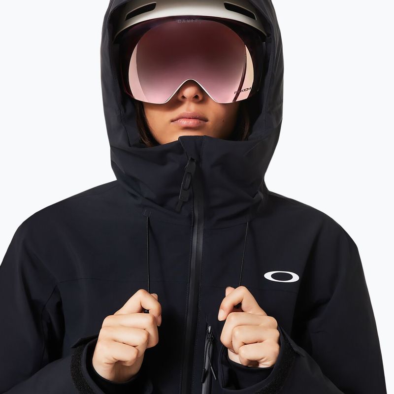 Women's ski jacket Oakley Canopy Insulated blackout 5