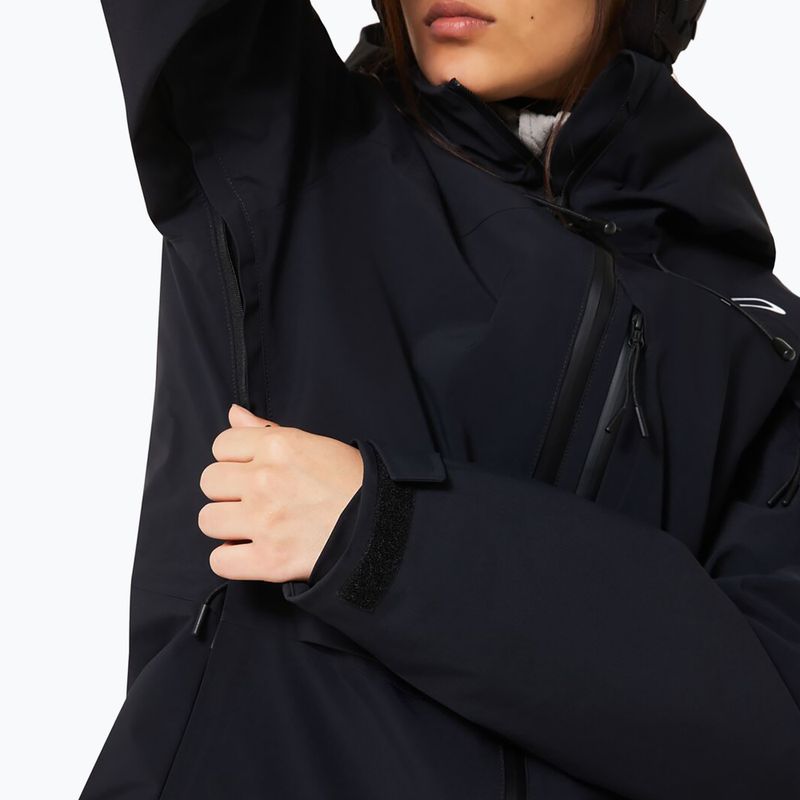 Women's ski jacket Oakley Canopy Insulated blackout 7