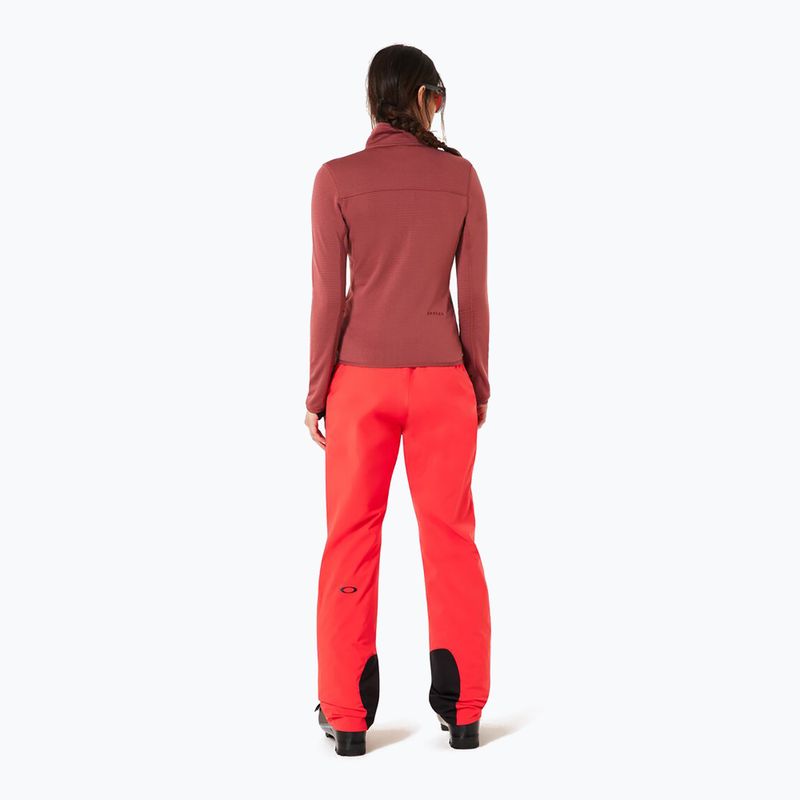Women's ski trousers Oakley Canopy Insulated hibiscus red 3