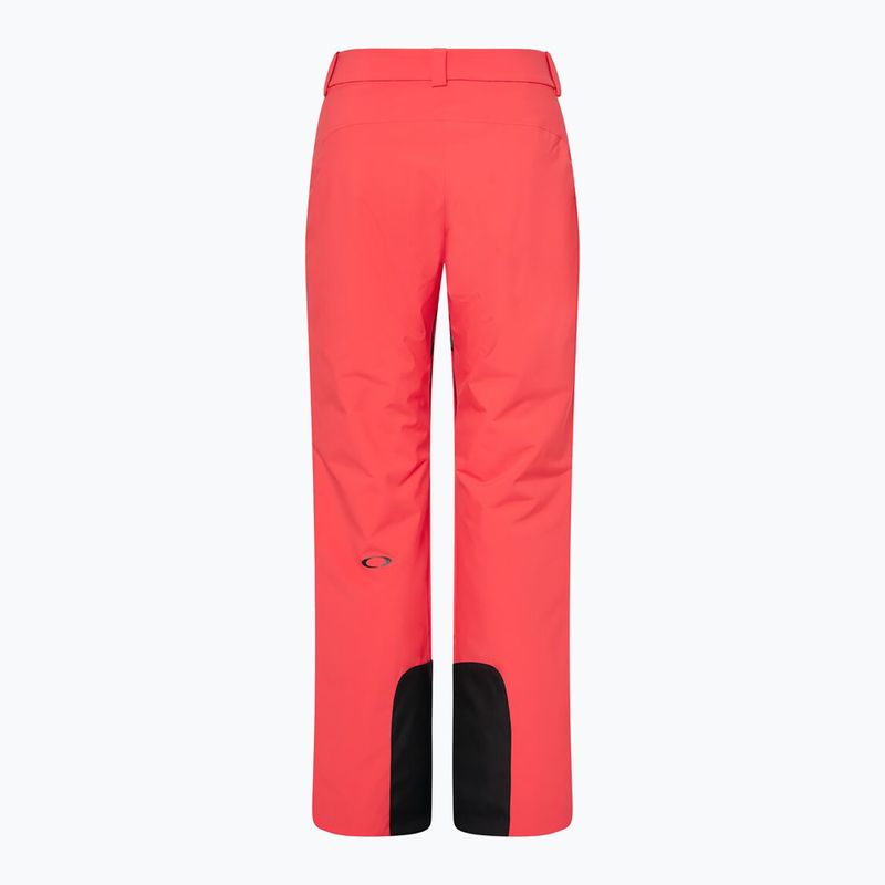 Women's ski trousers Oakley Canopy Insulated hibiscus red 7