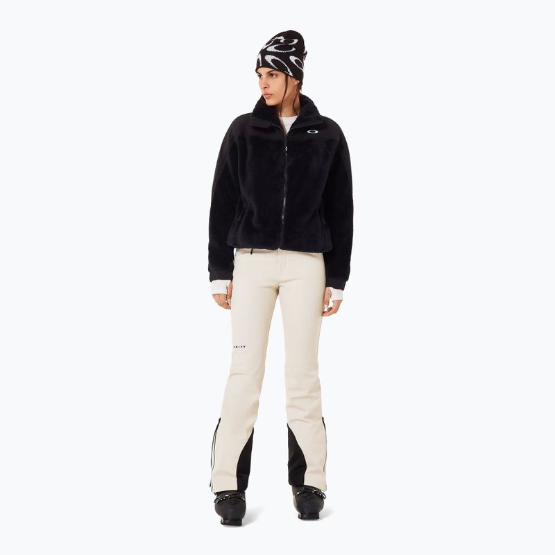 Women's sweatshirt Oakley W. Mountain Fire Sherpa blackout 4