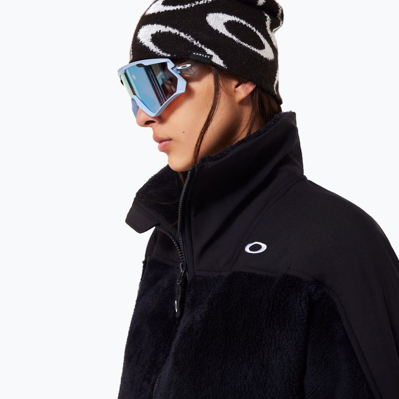 Women's sweatshirt Oakley W. Mountain Fire Sherpa blackout 5