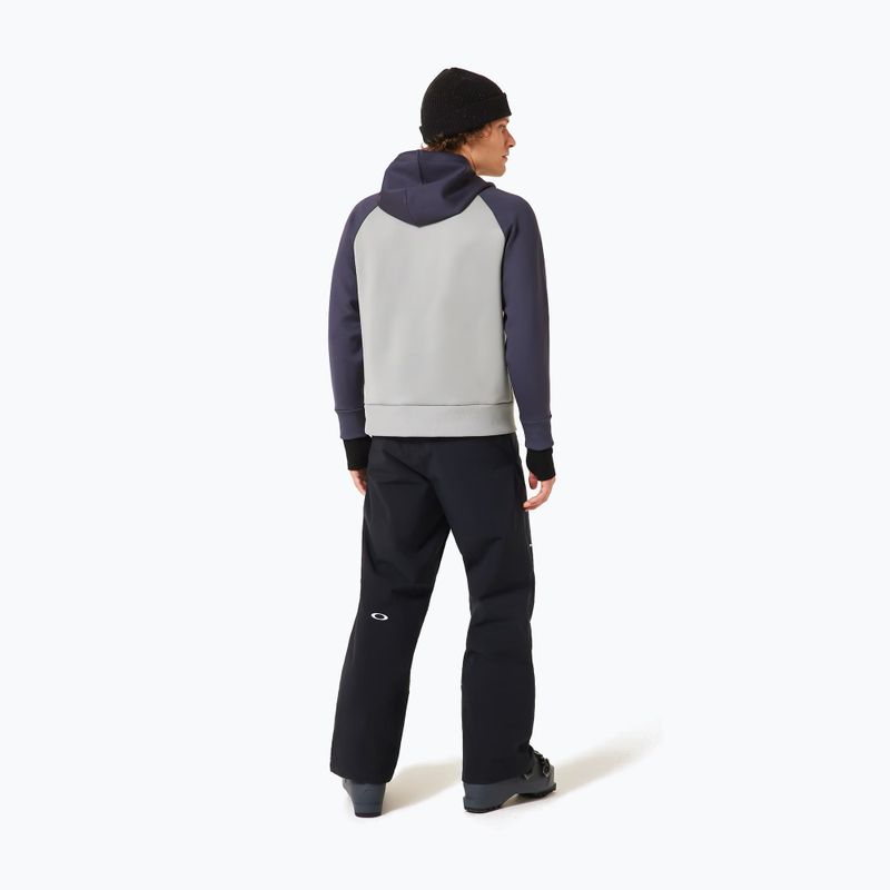 Men's snowboard sweatshirt Oakley Sierra DWR Fleece Hoody 2.0 cement 3