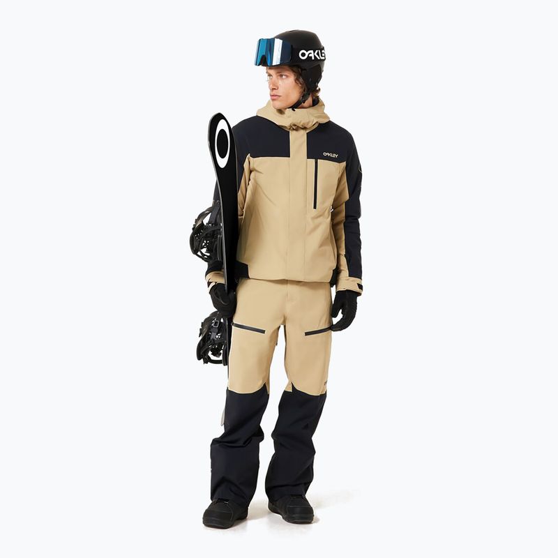 Men's snowboard jacket Oakley TNP TBT Insulated pebble 2