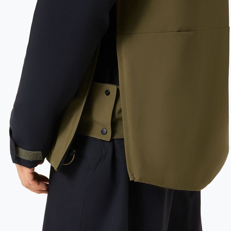 Men's snowboard jacket Oakley TNP TBT Isulated Anorak army green 6