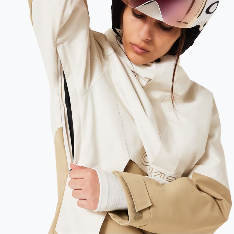 Women's snowboard jacket Oakley WMNS TNP TBT Isulated Anorak mist/pebble 4