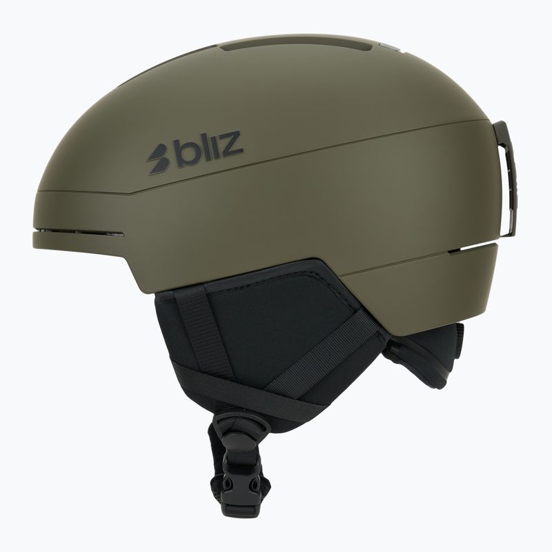 Ski helmet Bliz S002 matte camo green 3