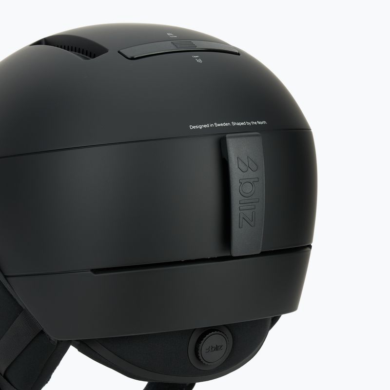 Ski helmet Bliz S002 matte black 8