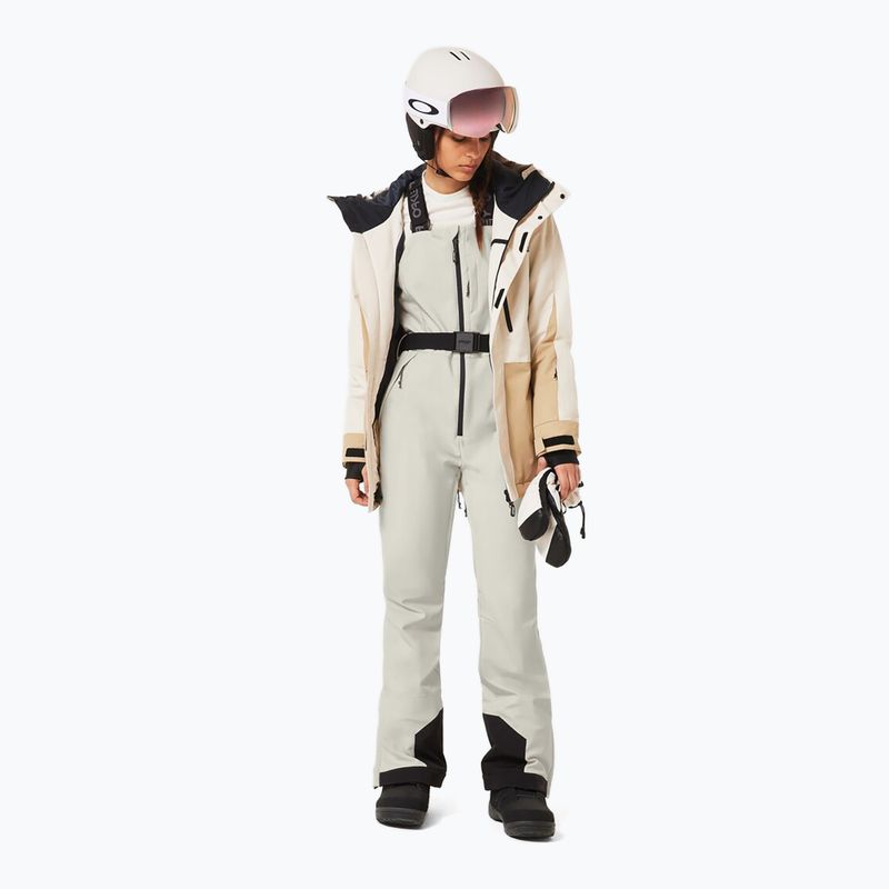 Women's snowboard trousers Oakley TNP Harper Softshell Bib mist 4