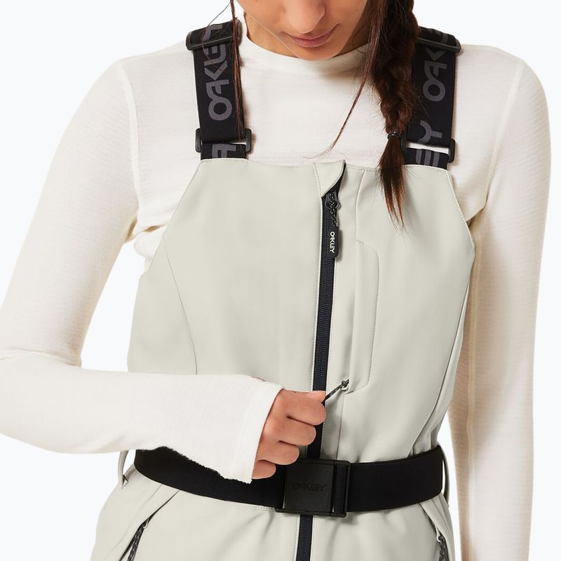 Women's snowboard trousers Oakley TNP Harper Softshell Bib mist 5
