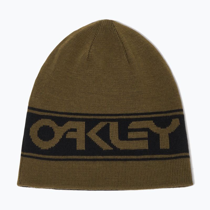 Winter hat Oakley Tnp Reversible Beanie 68S army green