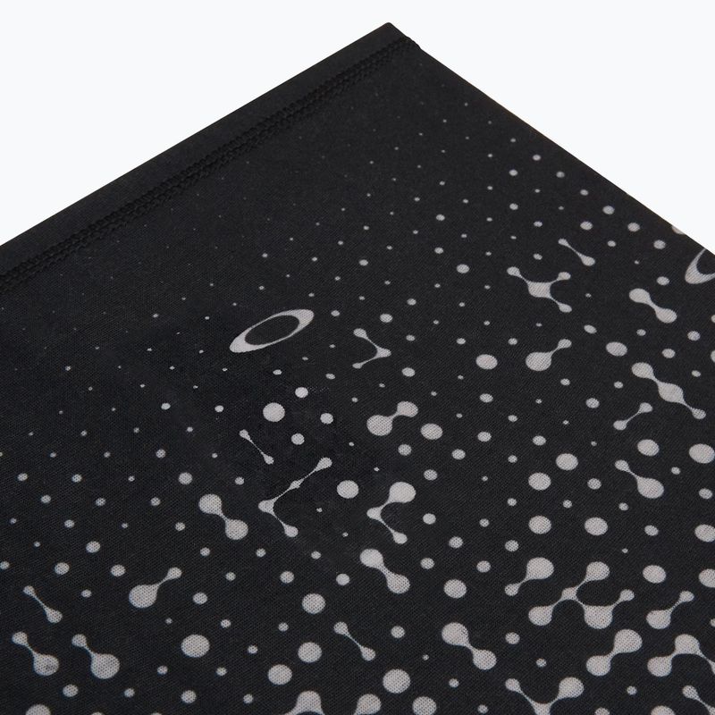 Multifunctional snood Oakley Borealis Neck Gaiter monogram gradient black 3