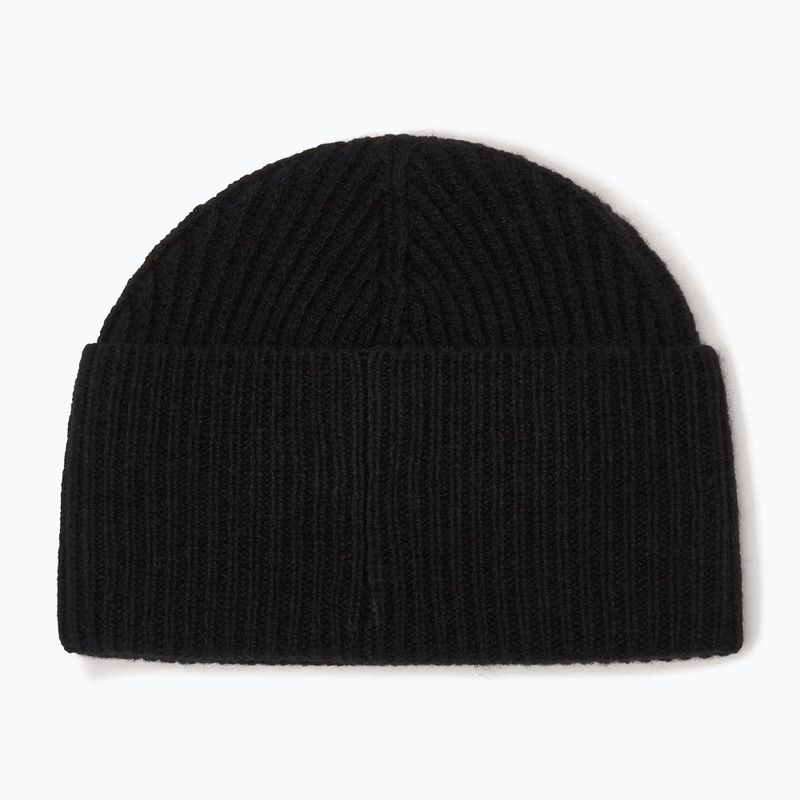 Winter hat Oakley Ellipse Ribbed Beanie blackout 2