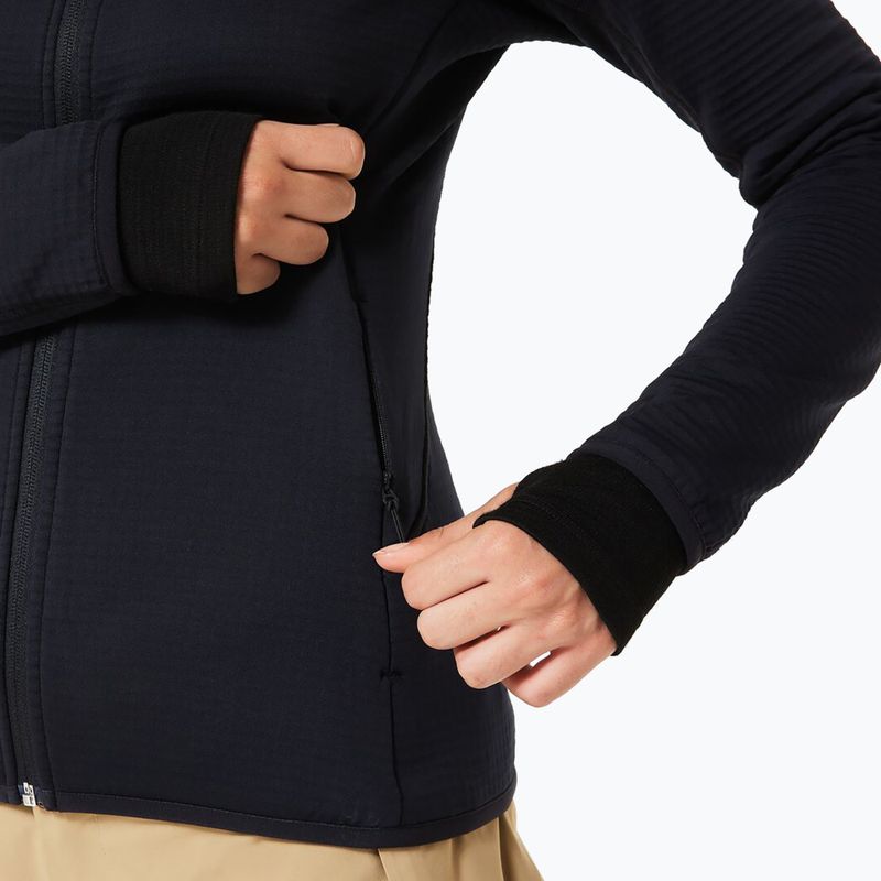 Women's sweatshirt Oakley Canopy Full Zip blackout 7