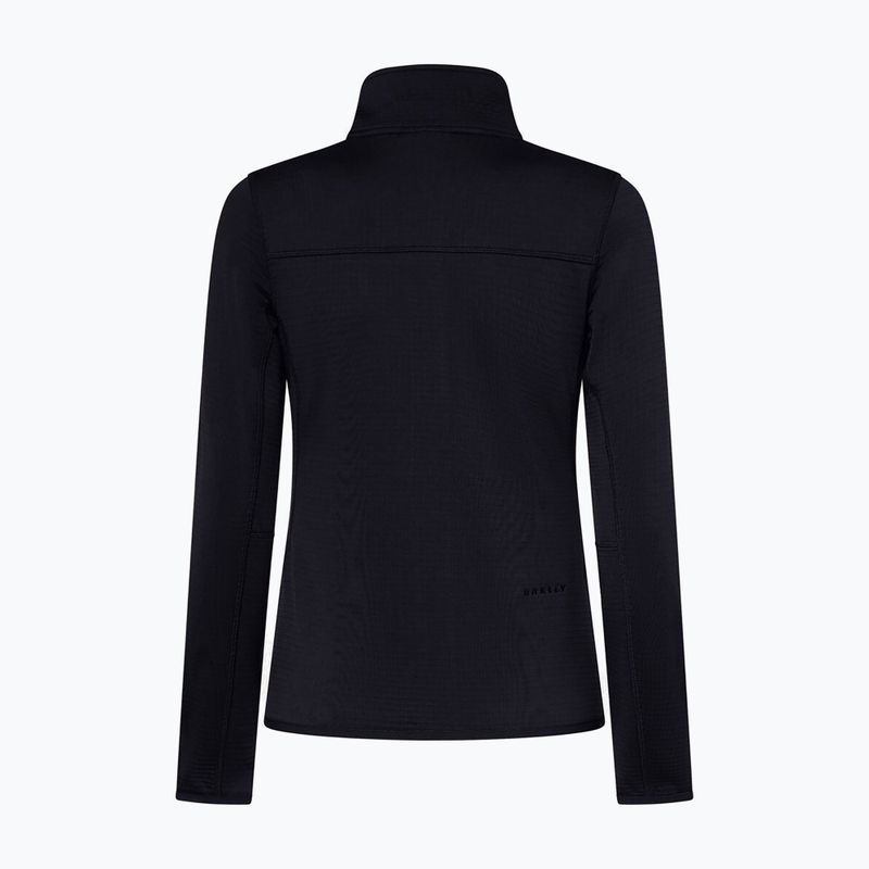 Women's sweatshirt Oakley Canopy Full Zip blackout 9