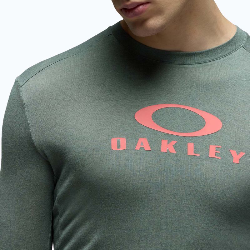 Men's cycling longsleeve Oakley Seeker Flow LS74O aviator green 5