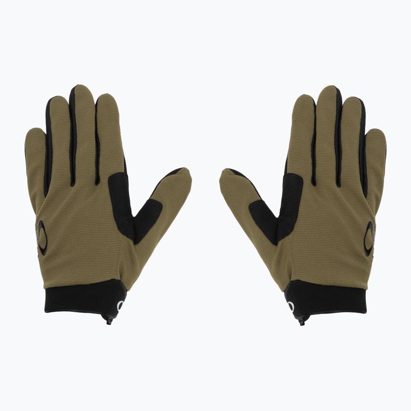 Cycling gloves Oakley Seeker MTB army green 2