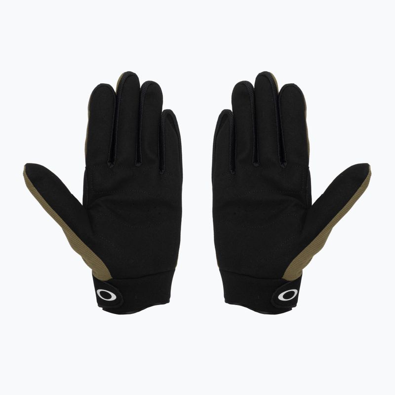 Cycling gloves Oakley Seeker MTB army green 3