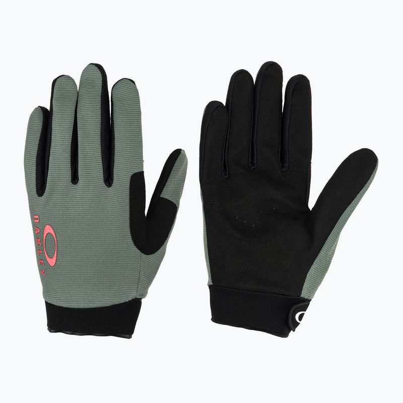 Cycling gloves Oakley Seeker MTB aviator green