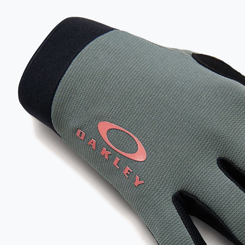 Cycling gloves Oakley Seeker MTB aviator green 2